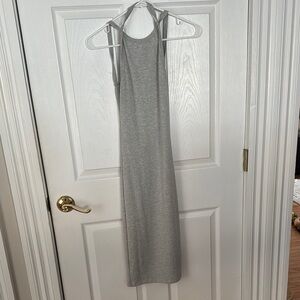Gray Bodycon fashion nova mid-length dress